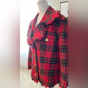 Moschino Plaid Jacket! 🇮🇹